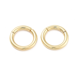 Настоящее золото 18K Покрытие стойки латунная застежка твистер, без кадмия и без свинца, долговечный, реальный 18 k позолоченный, 15x2.5 мм