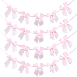 Pink 2 шт. лента тянет флаг, бантом, розовые, 2000 мм