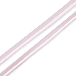Lavender Blush Synthetic Rubber Cord, Round, Lavender Blush, 2mm, about 5.47 Yards(5m)/Bundle
