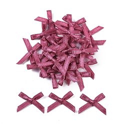 Серо-розавый Аксессуары из полиэстера, бантом, увядшая роза, 16x19x3 мм