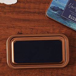 Прусский Синий Пластиковые штампы с чернилами для пальцев, для ребенка поделки из бумаги художественное ремесло, скрапбукинга, прямоугольные, берлинская лазурь, 103x58x18 мм