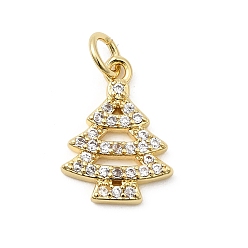 Настоящее золото 18K Латунные микро проложить кубического циркония подвески, елочные прелести, с целью перехода в кольце, стойки покрытие, долговечный, без свинца и без кадмия, реальный 18 k позолоченный, 15.5x11.5x2 мм, отверстие : 3.5 мм