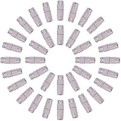 Платина Колонка латунь винт застежками, платина, 12x4 мм, отверстие: 1 мм, 50 множество