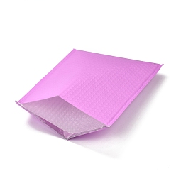 Violet Matte Film Package Bags, Bubble Mailer, Padded Envelopes, Rectangle, Violet, 31.2x23.8x0.2cm