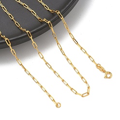 Золотой 2мм 925 цепочки из стерлингового серебра в виде скрепки, с печатью 925, золотые, 19.88 дюйм (50.5 см)