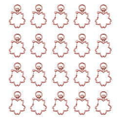 Розовое Золото Карабин из цинкового сплава, для брелков, , изготовление ювелирных изделий, сакура, без свинца и без кадмия, розовое золото , 36x24x6 мм