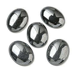 Гематит Гематит кабошонов, овальные, 30x21.5~22x5~8.5 мм