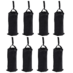 Black 8Pcs Oxford Cloth Car Trash Can, Waterproof Hanging Car Trash Bag, Rectangle, Black, 425x194x29mm