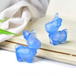 Опал Opalite украшения дисплей, для украшения дома, лось, 35.2 мм