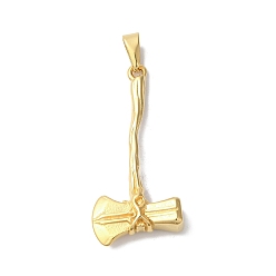 Золотой Вакуумное покрытие pvd 304 подвески из нержавеющей стали, топор очарование, золотые, 54x25x8.5 мм, отверстие : 4.5x10 мм