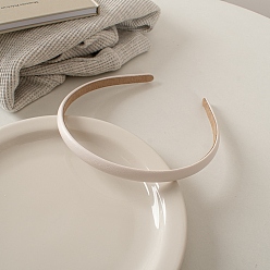 Белый Резинки для волос из полиуретана, прочные простые аксессуары для волос для женщин, белые, 140x125x10 мм