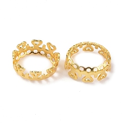 Golden Brass Sew on Prong Settings, Filigree Open Back Claw Settings for Pointed Back Rhinestone, Egg, Golden, Tray: 6x8mm, 7x9x4.5mm, Hole: 0.8mm
