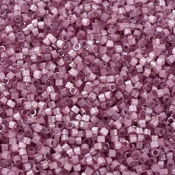 (DB1806) Dyed Orchid Silk Satin MIYUKI Delica Beads, Cylinder, Japanese Seed Beads, 11/0, (DB1806) Dyed Orchid Silk Satin, 1.3x1.6mm, Hole: 0.8mm, about 20000pcs/bag, 100g/bag