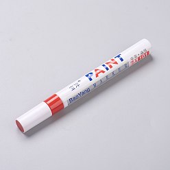 Красный Металлические маркеры, для металла, дерево, керамический, стекло, наскальная живопись, фотоальбом своими руками, карты решений, поделки из альбомов, красные, 14.3x1.55 см