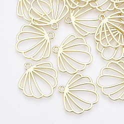 Light Gold Подвески из сплава , гребешок, золотой свет, 21x20.5x1 мм, отверстие : 2 мм