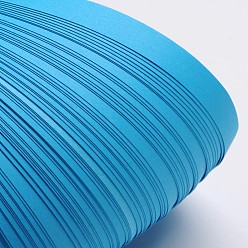 Темно-Голубой Рюш полоски бумаги, глубокое синее небо, 530x10 мм, о 120strips / мешок