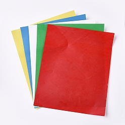 (52) Непрозрачная лаванда Трансферная бумага, углеродная водорастворимая калька, шаблон переноса на ткани, для шитья крестиком, разноцветные, 28x23x0.03 см, 5sheets / мешок