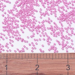 (DB1371) Dyed Opaque Carnation Pink MIYUKI Delica Beads, Cylinder, Japanese Seed Beads, 11/0, (DB1371) Dyed Opaque Carnation Pink, 1.3x1.6mm, Hole: 0.8mm, about 2000pcs/bottle, 10g/bottle