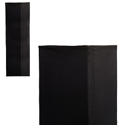 Черный 2 Чехол для фермы из эластичной ткани, оформление свадебной сцены, чёрные, 370x1.5~15 мм