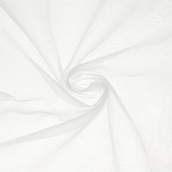 Белый Сетчатая ткань из полиэстера, для аксессуаров для одежды, белые, 2160x1520x0.2 мм