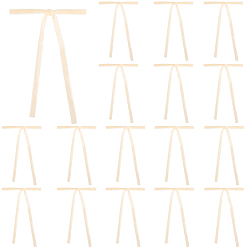 Мокасин 30шт. бархатный бант, с проволочными стяжками, для поделок подарочная упаковка свадебные конфеты украшение партии, мокасин, 170~185x130~133x6 мм