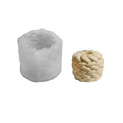 Белый Силиконовые формы для свечей своими руками, формы для литья смолы, для уф-смолы, изготовление ювелирных изделий из эпоксидной смолы, колонка, белые, 76x59 мм