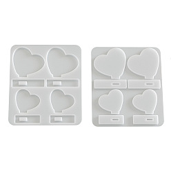 Белый Силиконовые формы для подставок и фоторамок для демонстрации, белые, 215x180x8.5 мм