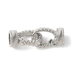 Платина Латунь раз по сравнению с застежками, без свинца и без кадмия, долговечный, стойки покрытие, платина, 20 мм