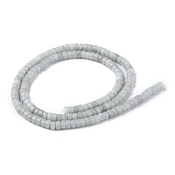 Celestite Natural Celestite/Celestine Beads Strands, Heishi Beads, Flat Round/Disc, 4x2mm, Hole: 0.8mm, about 150~165pcs/strand, 15.35~15.74 inch(39~40cm)