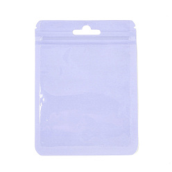 Lilac Rectangle Plastic Yin-Yang Resealable Packaging Bags, Self Seal Bag, Lilac, 12x9x0.02cm, Unilateral Thickness: 2.5 Mil(0.065mm)