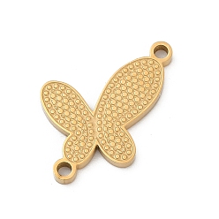 Золотой 304 подвески из нержавеющей стали, ионное покрытие (ip), бабочка, золотые, 20.5x17x1.5 мм, отверстие : 1.6 мм