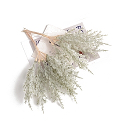 Аквамарин Искусственные замороженные ветки из пластика и железа, для свадьбы, внутреннего, наружного, домашнего, садового, крыльца, оконного, растительного украшения, аквамарин, 190 мм, 6 шт / комплект