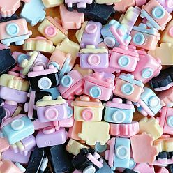Другие Непрозрачные кабошоны из смолы, разноцветные, камера, 10x13.5x6.5 мм