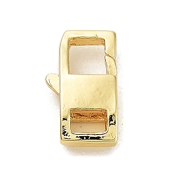 Настоящее золото 14K Карабин-лобстер из цинкового сплава, долговечный, реальный 14 k позолоченный, 10.5x6x3 мм, отверстие : 3x1.5 мм