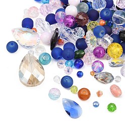 Случайный цвет Удачи мешок, Разноцветные стеклянные бусины, разнообразные, случайный цвет