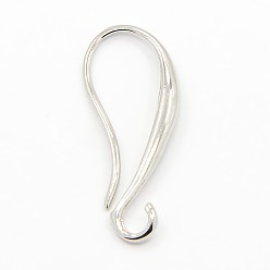 Платина Крючки и S замочки-крючки, латунь , без кадмия, без никеля и без свинца, платина, 20x8.5x2 мм