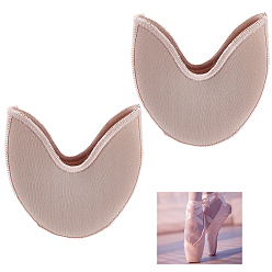 Папайя Оранжевый 1 пара тканевых мешочков для пальцев ног, защита пальцев ног, балетные подушечки для пальцев ног, papayawhip, 93x94x7 мм