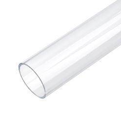 Clear Transparent Acrylic Pipe, Multipurpose Pipe, Clear, 250x35mm