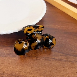 Темно-Золотистый Заколки для волос с когтями из ацетата целлюлозы (смола), аксессуары для волос для девочек и женщин, темные золотарник, 47x75 мм