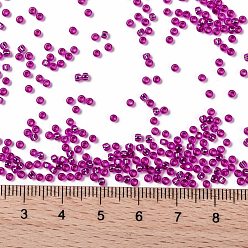 (2217) Silver Lined Fuchsia TOHO Round Seed Beads, Japanese Seed Beads, (2217) Silver Lined Fuchsia, 11/0, 2.2mm, Hole: 0.8mm, about 1110pcs/bottle, 10g/bottle