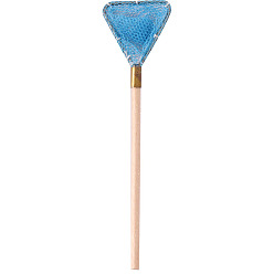 Васильковый Миниатюрные украшения из сплава в форме рыболовной сети, аксессуары для домашнего кукольного домика с микро-ландшафтом, притворяясь опорными украшениями, васильковый, 95 мм