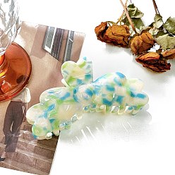 Темно-Голубой Заколки для волос в форме когтей из ацетата целлюлозы, аксессуары для волос для женщин и девочек, глубокое синее небо, 107 мм