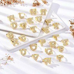 Настоящее золото 18K Кольца-манжеты для пальцев с покрытием из латуни с микропаве из прозрачного кубического циркония для женщин, долговечный, Письмо ~ Z, реальный 18 k позолоченный, 18.5x12.5 мм, внутренний диаметр: 17.5 мм