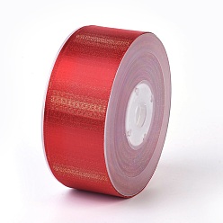 (123L) Белый крем непрозрачный блеск Двухсторонние полиэфирные атласные ленты, огнеупорный кирпич, 1-1/2 дюйм (38 мм), о 100yards / рулон (91.44 м / рулон)
