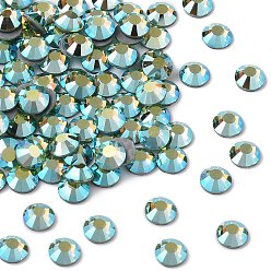 50520 200 Peridot AB Камни preciosa® crystal hotfix с плоской основой, чешский хрусталь, круглый(438 11 612 шатон роза вива 12 ®), 50520 200 перидот аб, ss 6 (1.9~2.1 мм)
