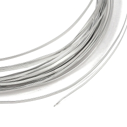 Серебро 5м алюминиевая проволока, плоский, для diy craft, серебряные, 1x0.3 мм, около 16.40 футов (5 м) / рулон