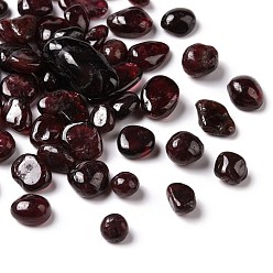 Гранат Гранулы из натурального граната, упавший камень, без отверстия , 5~8x5~8 мм