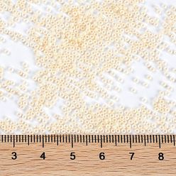 (RR3324) Opaque OldLace MIYUKI Round Rocailles Beads, Japanese Seed Beads, (RR3324) Opaque OldLace, 15/0, 1.5mm, Hole: 0.7mm, about 5555pcs/bottle, 10g/bottle