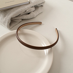 Кокосово-Коричневый Резинки для волос из полиуретана, прочные простые аксессуары для волос для женщин, кокосового коричневый, 140x125x10 мм