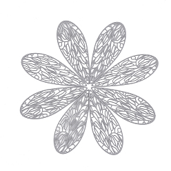 Светло-серый 430 из нержавеющей стали филигранные подвески, окрашеные, гравированные металлические украшения, слеза, светло-серый, 45x17.5x0.5 мм, отверстие : 1.4 мм